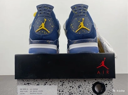 Reps TBK 4 Michigan 3938 Retro AJ4- Soft Jordan 1025
